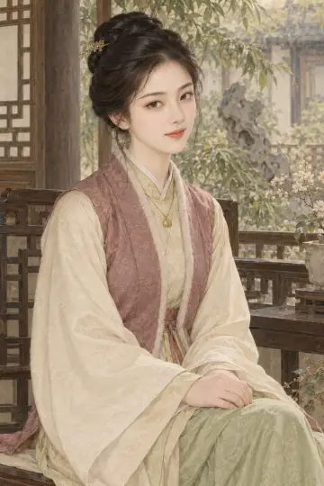 薛宝钗画像
