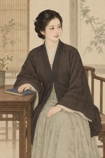 李纨画像