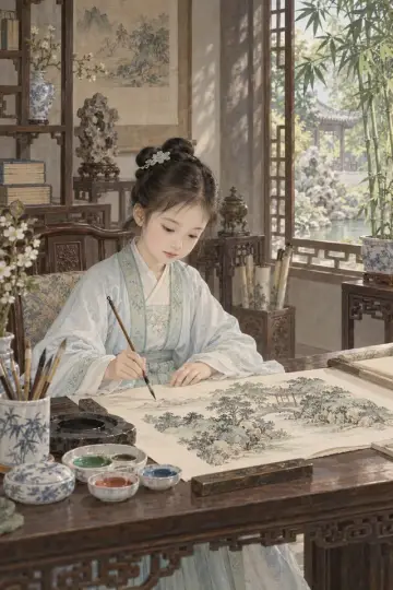 贾惜春画像
